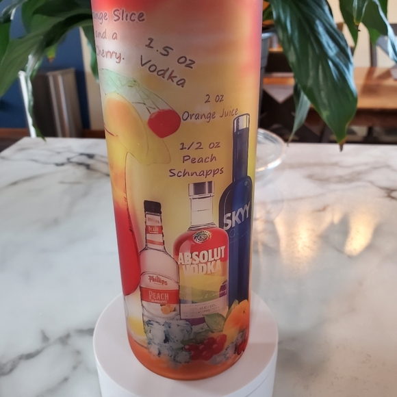 Life is Better With Your Toes In The Sand 20oz Matte Glass Tumbler w/ duo lids - Picture 5 of 14